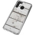 Weathered Wood Galaxy A21 Clear Case