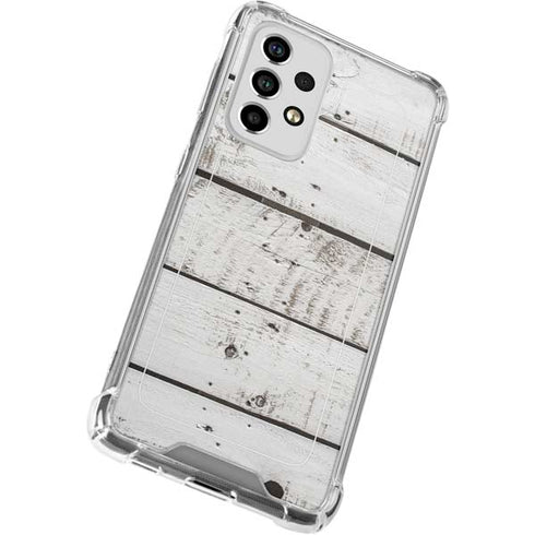 Weathered Wood Galaxy A33 5G Clear Case