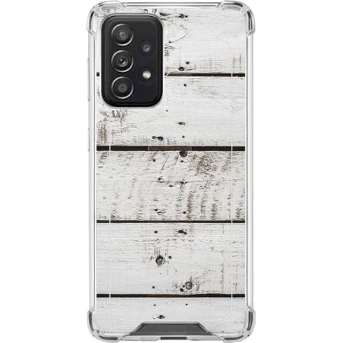 Weathered Wood Galaxy A52 5G Clear Case