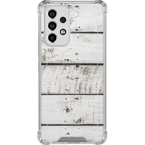 Weathered Wood Galaxy A53 5G Clear Case