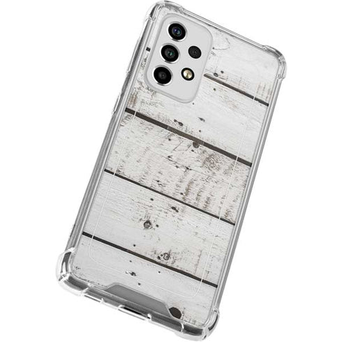 Weathered Wood Galaxy A53 5G Clear Case