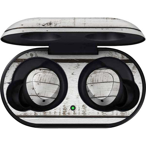 Weathered Wood Galaxy Buds Skin