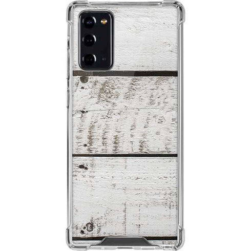 Weathered Wood Galaxy Note20 5G Clear Case