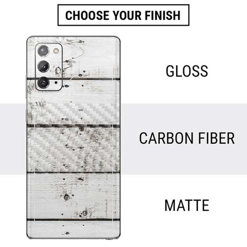 Weathered Wood Galaxy Note20 5G Skin