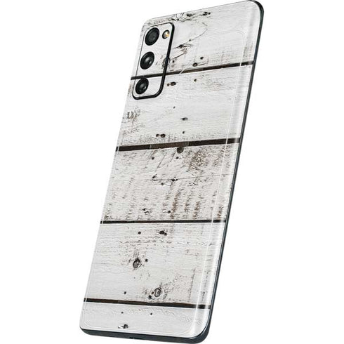 Weathered Wood Galaxy S20 Fan Edition Skin
