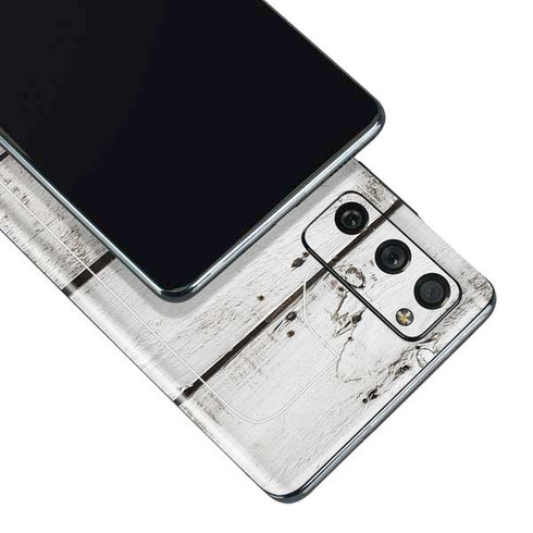 Weathered Wood Galaxy S20 Fan Edition Skin