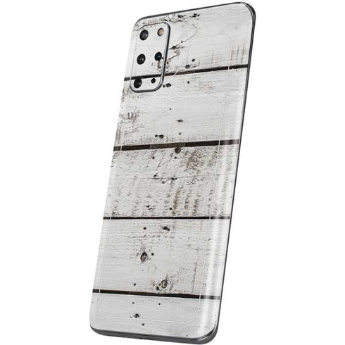 Weathered Wood Galaxy S20 Plus Skin