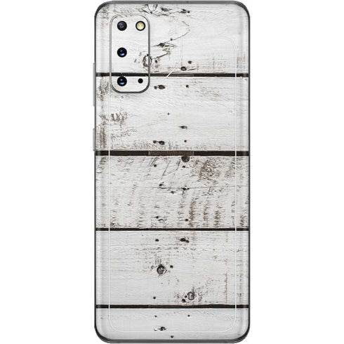 Weathered Wood Galaxy S20 Skin