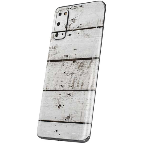 Weathered Wood Galaxy S20 Skin