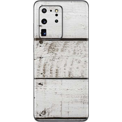 Weathered Wood Galaxy S20 Ultra 5G Skin
