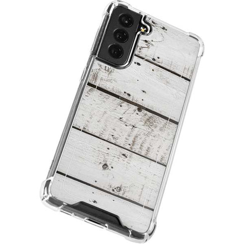 Weathered Wood Galaxy S21 FE Clear Case