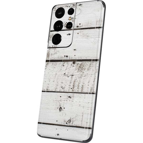 Weathered Wood Galaxy S21 Ultra 5G Skin