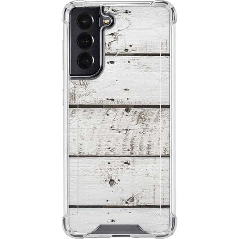 Weathered Wood Galaxy S22 Clear Case