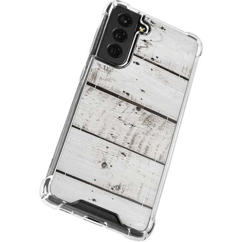 Weathered Wood Galaxy S22 Clear Case