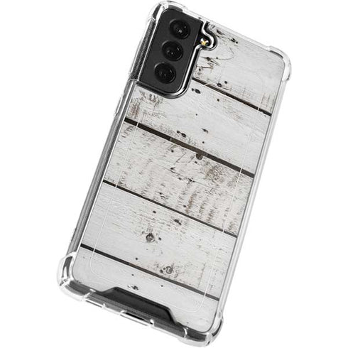 Weathered Wood Galaxy S22 Plus Clear Case