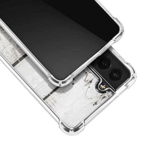 Weathered Wood Galaxy S22 Plus Clear Case