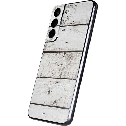 Weathered Wood Galaxy S22 Skin