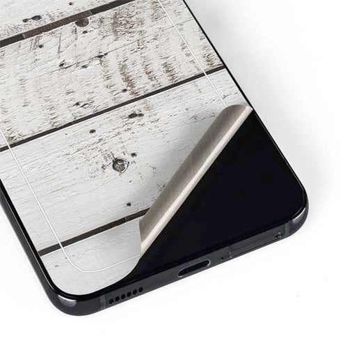 Weathered Wood Galaxy S22 Skin