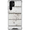 Weathered Wood Galaxy S22 Ultra Clear Case