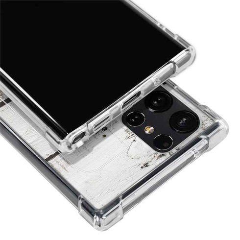 Weathered Wood Galaxy S22 Ultra Clear Case
