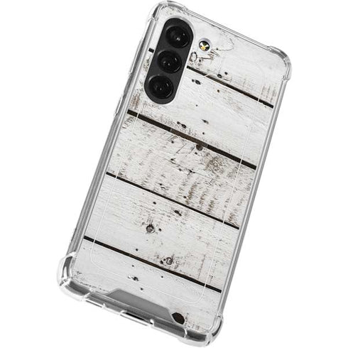 Weathered Wood Galaxy S23 Clear Case