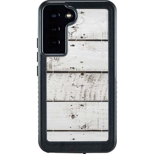 Weathered Wood Galaxy S23 Plus Waterproof Case