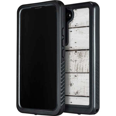Weathered Wood Galaxy S23 Plus Waterproof Case