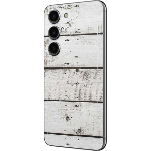 Weathered Wood Galaxy S23 Skin
