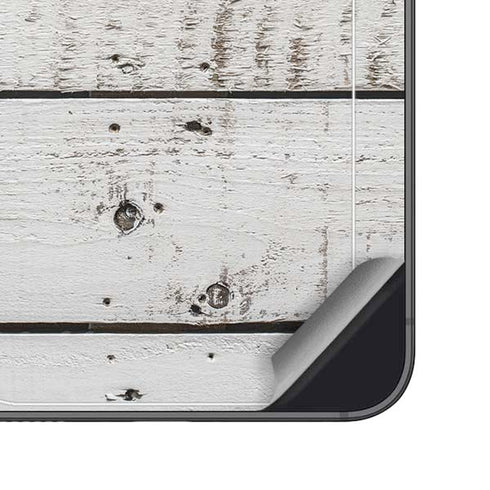 Weathered Wood Galaxy S23 Skin