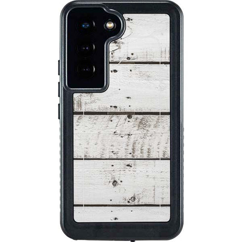 Weathered Wood Galaxy S23 Waterproof Case