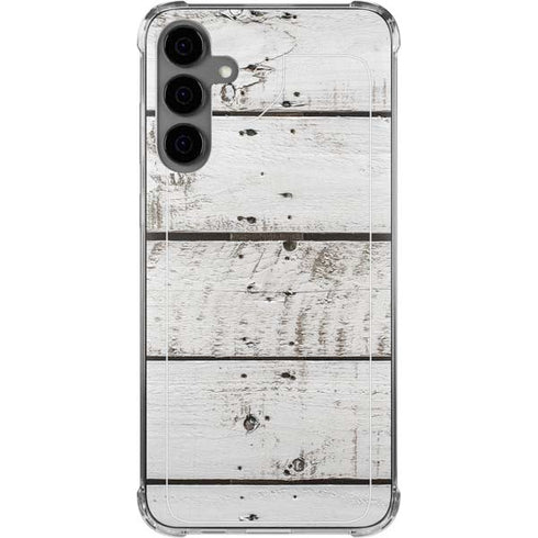 Weathered Wood Galaxy S24 Plus Clear Case