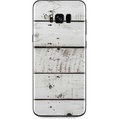 Weathered Wood Galaxy S8 Plus Skin