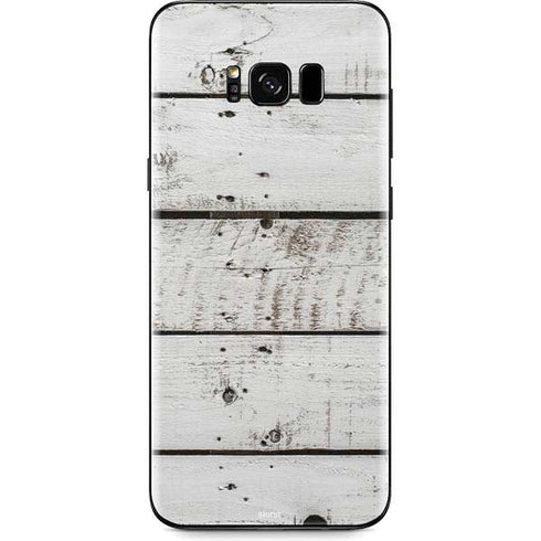 Weathered Wood Galaxy S8 Skin