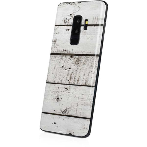 Weathered Wood Galaxy S9 Plus Skin