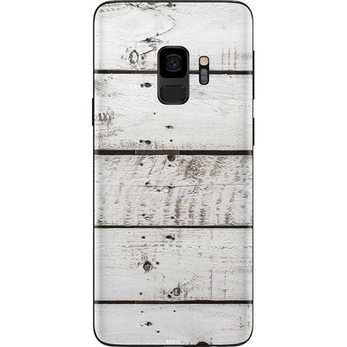 Weathered Wood Galaxy S9 Skin