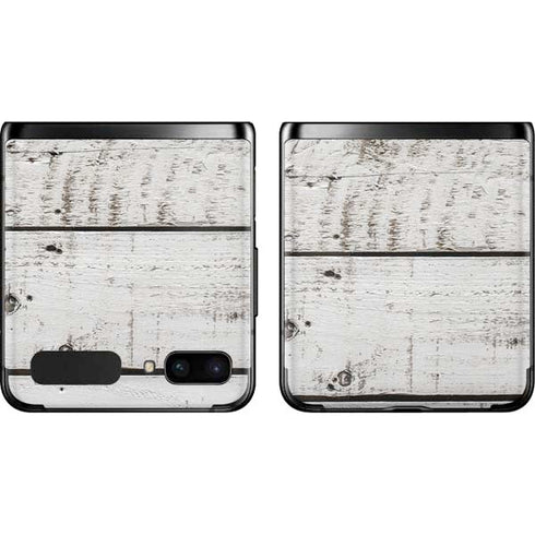 Weathered Wood Galaxy Z Flip Skin