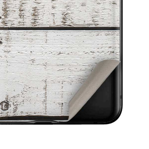 Weathered Wood Galaxy Z Flip Skin