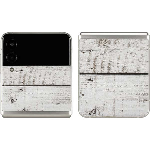 Weathered Wood Galaxy Z Flip3 5G Skin