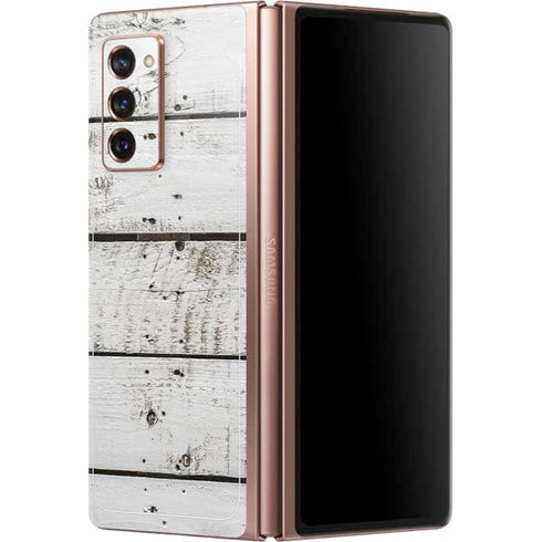 Weathered Wood Galaxy Z Fold2 5G Skin