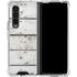 Weathered Wood Galaxy Z Fold4 5G Clear Case