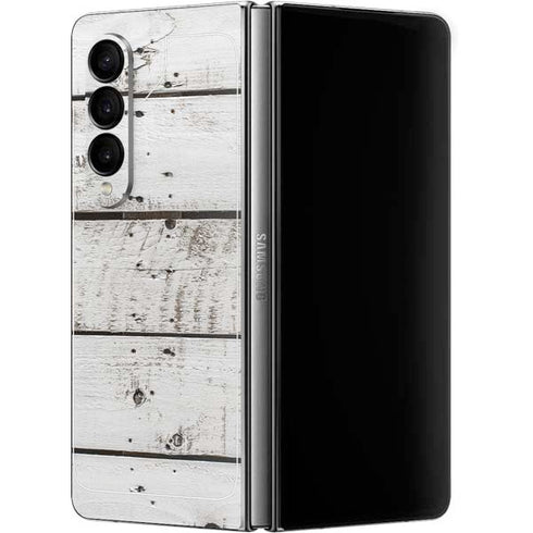 Weathered Wood Galaxy Z Fold4 5G Skin