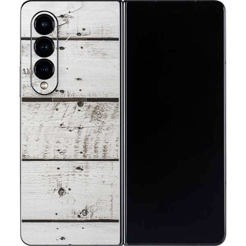 Weathered Wood Galaxy Z Fold4 5G Skin