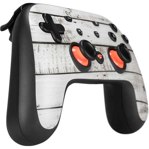 Weathered Wood Google Stadia Controller Skin