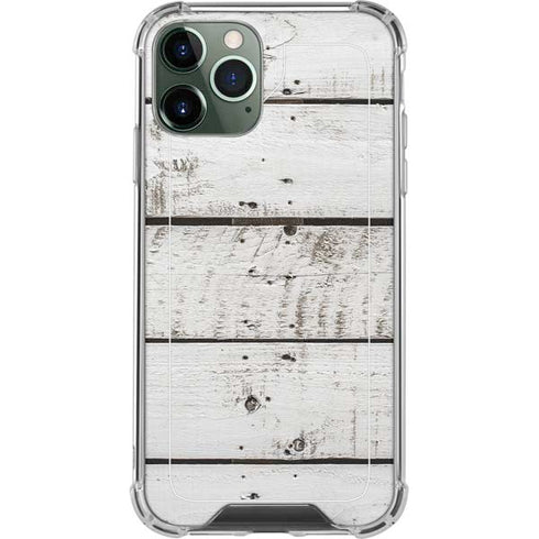 Weathered Wood iPhone 11 Pro Max Clear Case