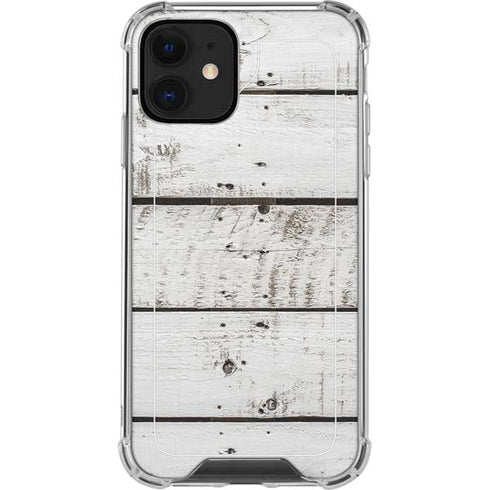Weathered Wood iPhone 12 Clear Case
