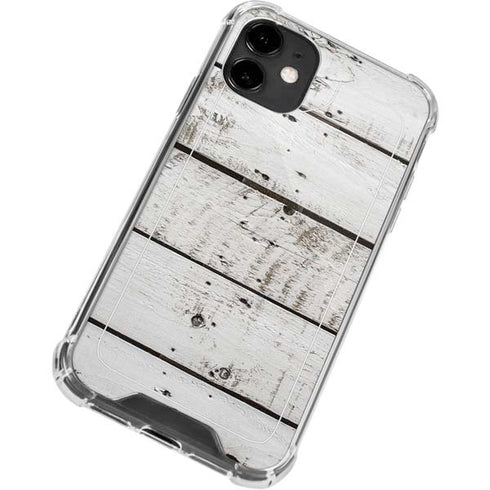 Weathered Wood iPhone 12 Clear Case