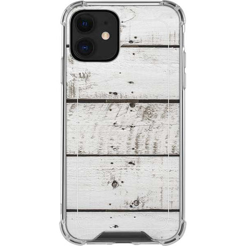 Weathered Wood iPhone 12 Mini Clear Case