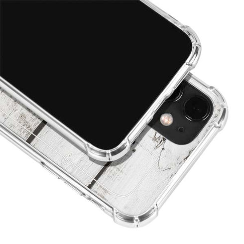 Weathered Wood iPhone 12 Mini Clear Case