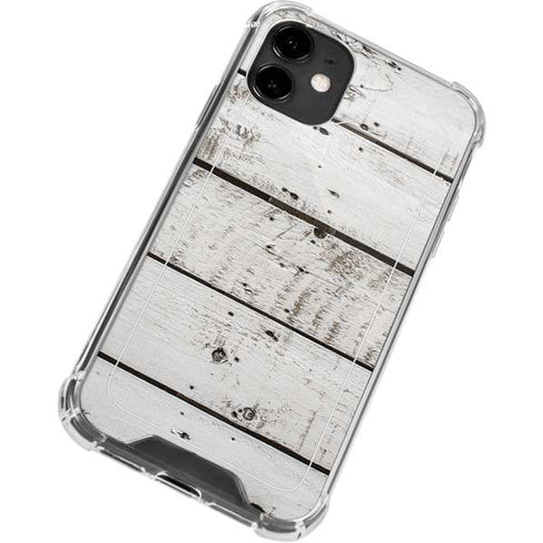 Weathered Wood iPhone 12 Mini Clear Case