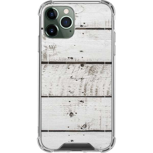 Weathered Wood iPhone 12 Pro Clear Case